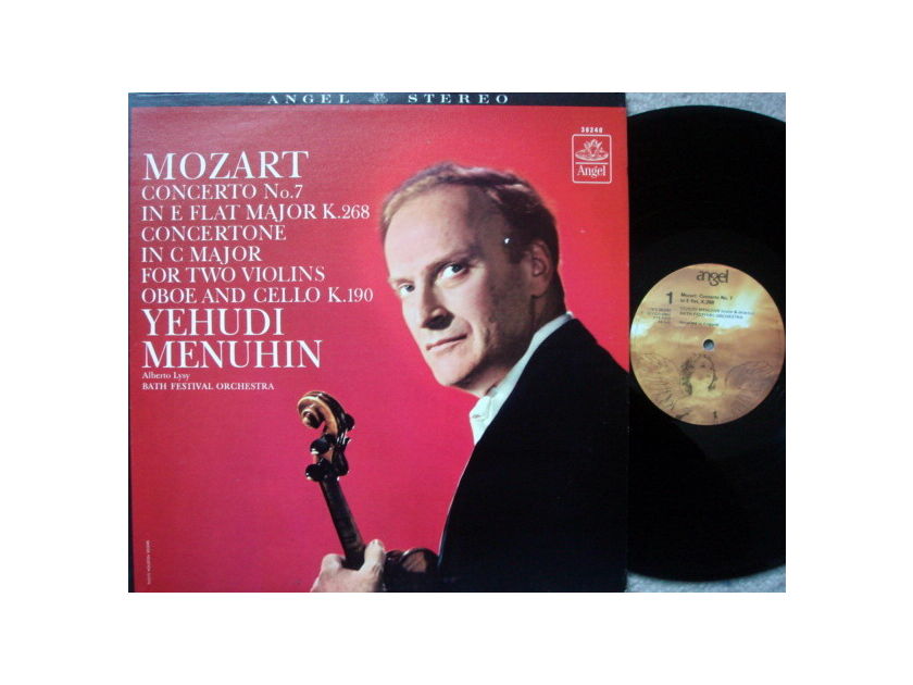 EMI Angel / MENUHIN, - Mozart Violin Concertos No.7, MINT!