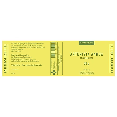 Poudre d'Artemisia Annua 50 g