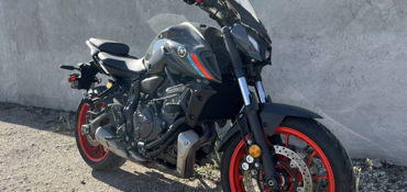 2021 YAMAHA MT-07 motorcycle for rent near Oxnard, CA