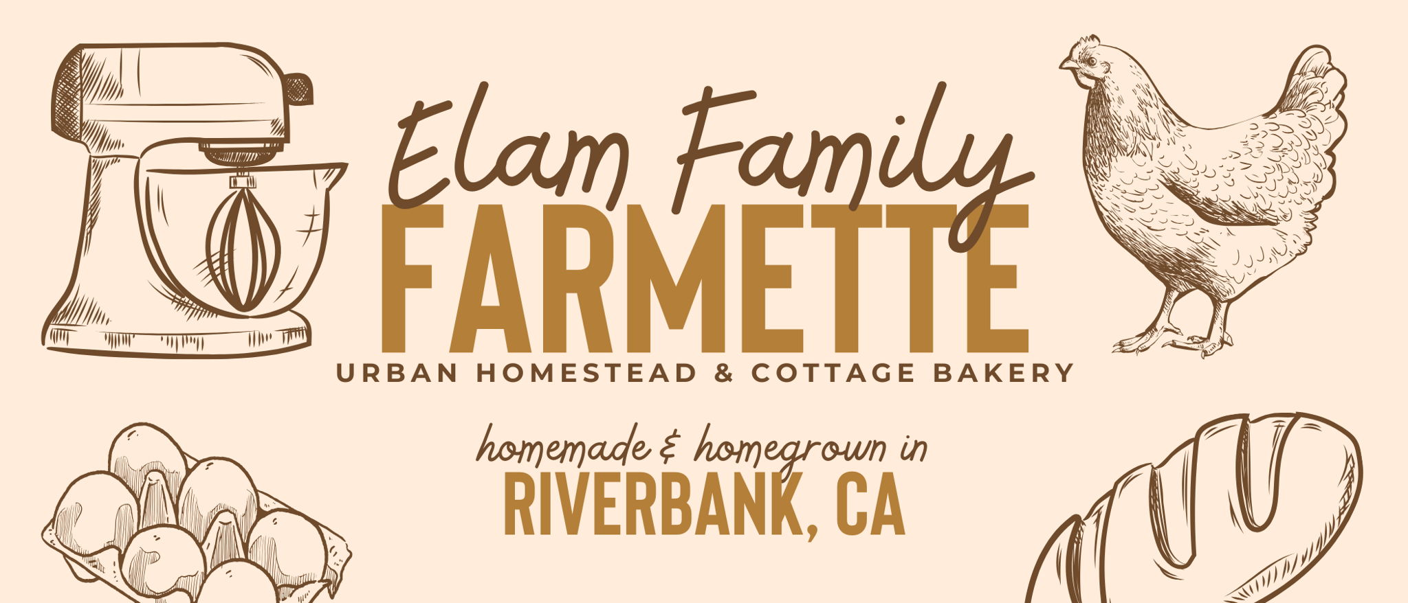 Sydne Elam | Cottage Baker and Urban Homesteader |📍Riverbank, CA — photo from hotplate.com