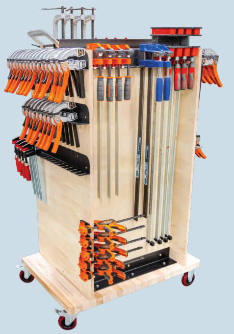 mobile clamp rack plans