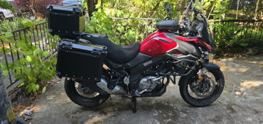 2019 SUZUKI V-STROM 650XT TOURING motorcycle for rent near Seattle, WA