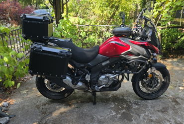 2019 SUZUKI V-STROM 650XT TOURING motorcycle for rent near Seattle, WA
