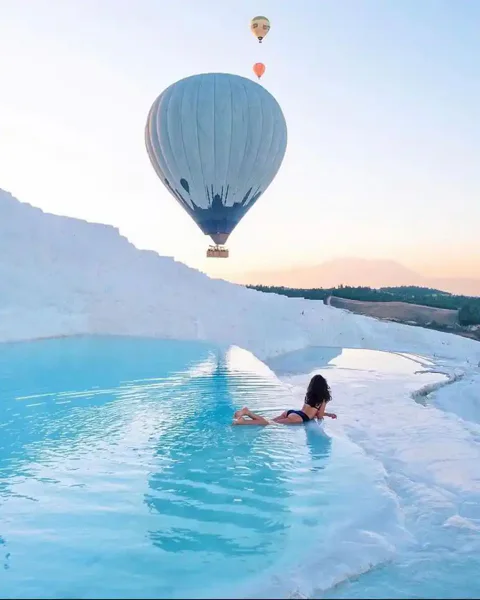 Pamukkale from Antalya: Marble Wonders and Thermal Springs