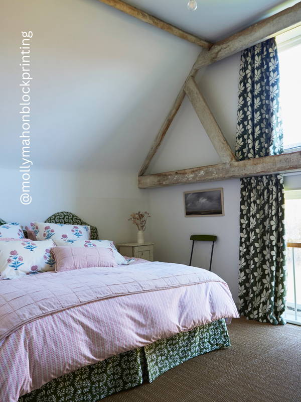 Molly Mahon block printing