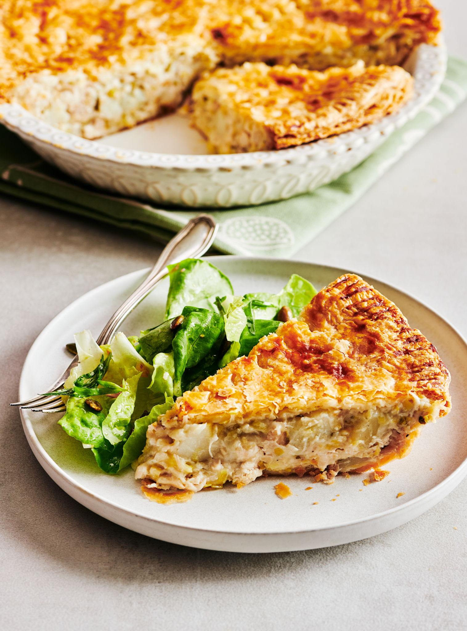 Chicken, Leek and Tarragon Pot Pie | RICARDO