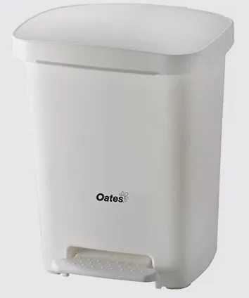 White Pedal Bin