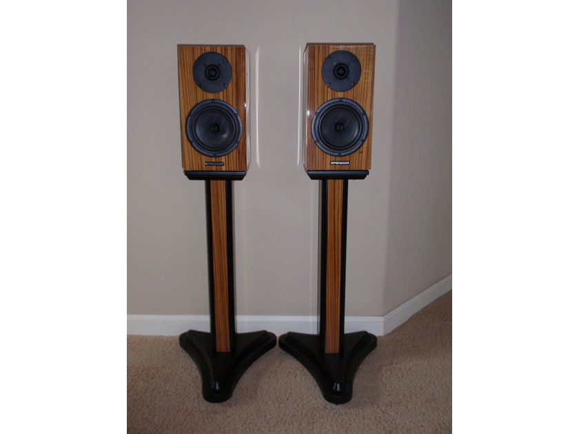 Spendor SA-1 with stands