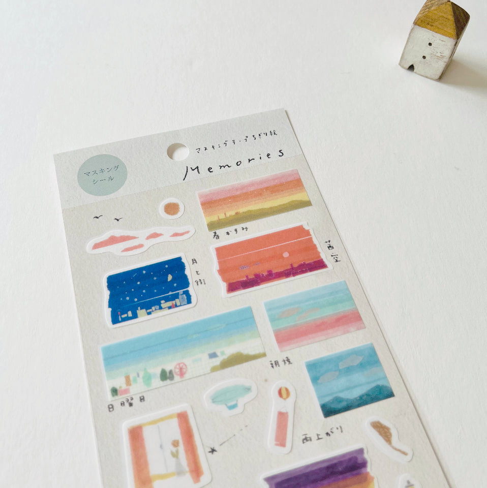 Miki Tamura Washi Sticker - Memories – niconeco zakkaya