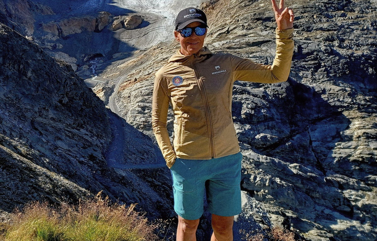 Susanne Hilfiker- UIMLA Guide bei der Bergschule Kleinwalsertal