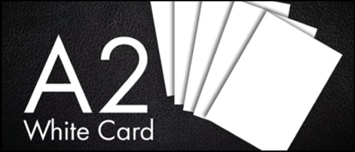 A2 White Card