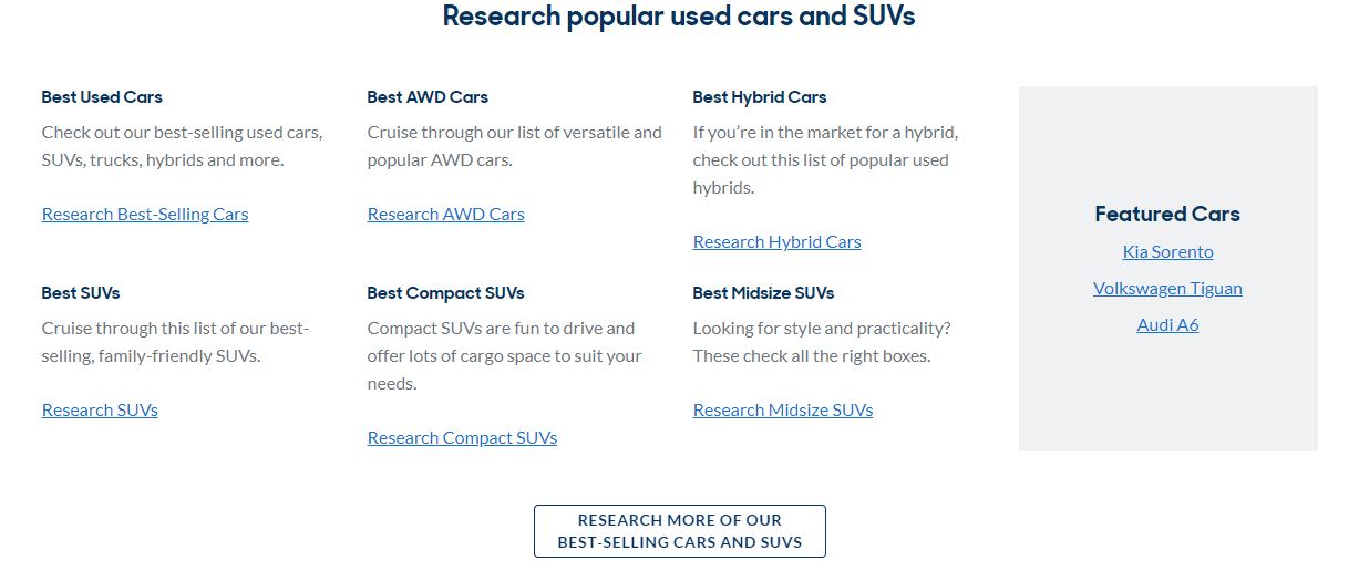 CarMax product / service