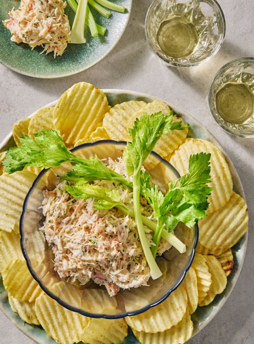 Trempette au crabe