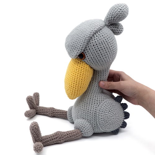 Amigurumi schoenbekooievaar