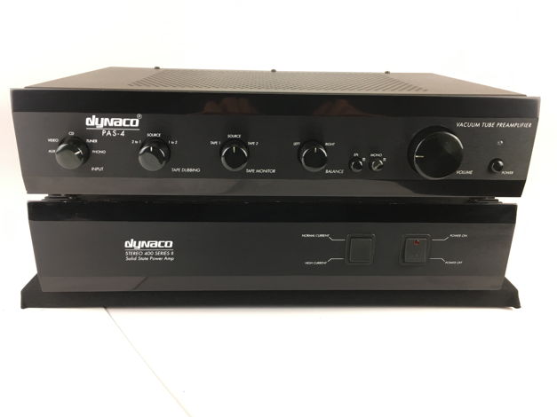 Dynaco PAS-4 Preamp and Stereo 400 Amp - Perfect Tube/S...