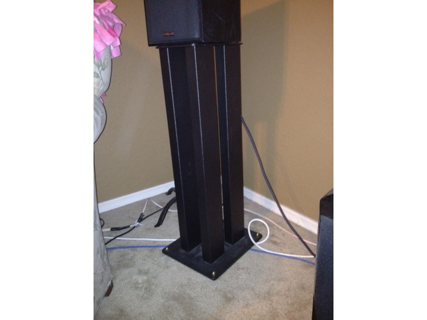 Totem TS4 Speaker Stands 4 Post Stands - Filled - Trades?