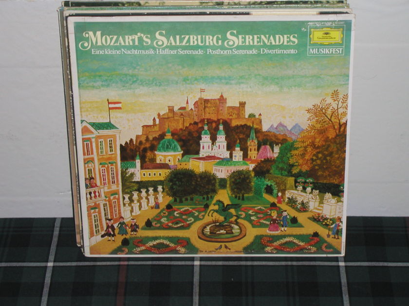 Von Karajan/BPO - Mozart Serenades DG German import LP