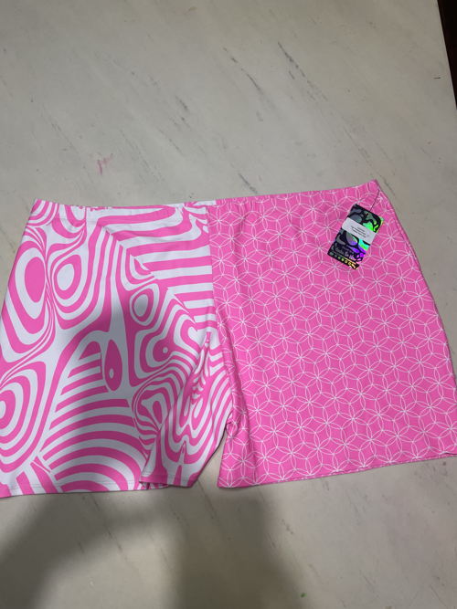 Electricity High Waist Shorts