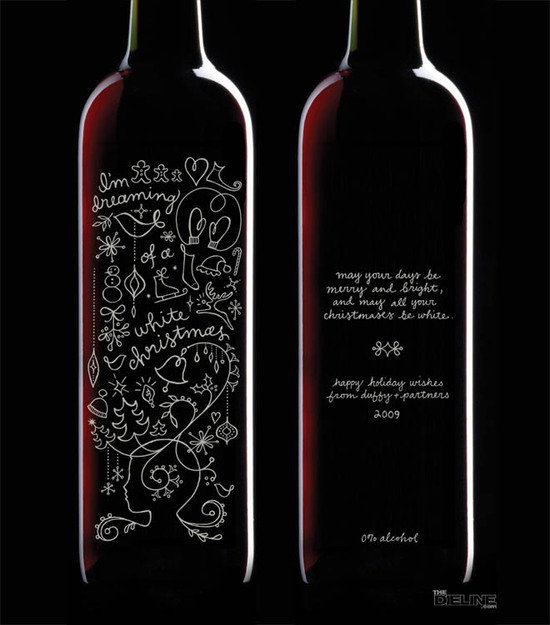 Duffy Partners Holiday Wine | Dieline - Design, Packaging Inspiration