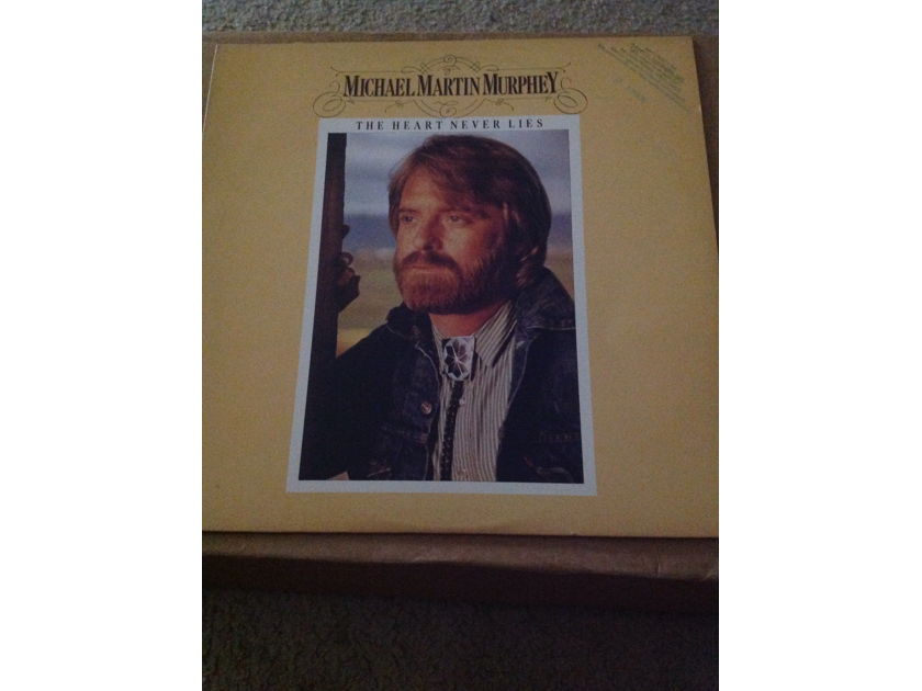 Michael Martin Murphey - The Heart Never Lies Vinyl LP NM Liberty Records Promo Stamp Front Cover