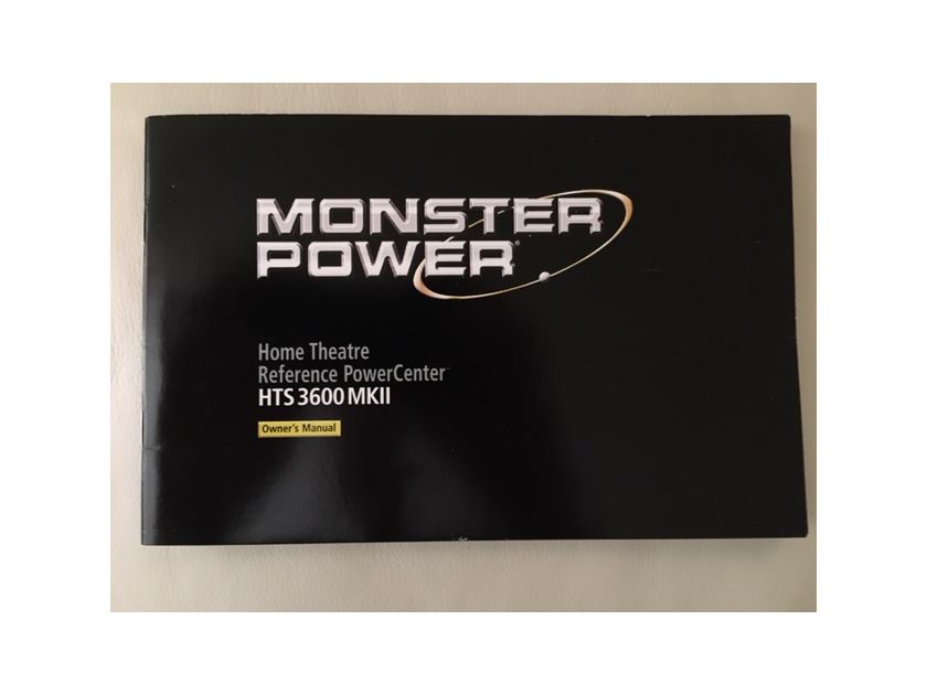 Monster Power HTS 3600 MKII Monster Power Conditioner For Sale