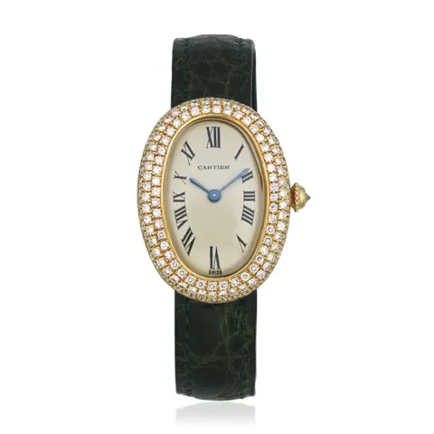 Cartier Baignoire with Diamonds
