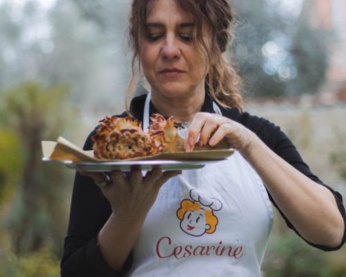 Corsi di cucina Roma: Cucina romana vegana in villa con vista sulla natura