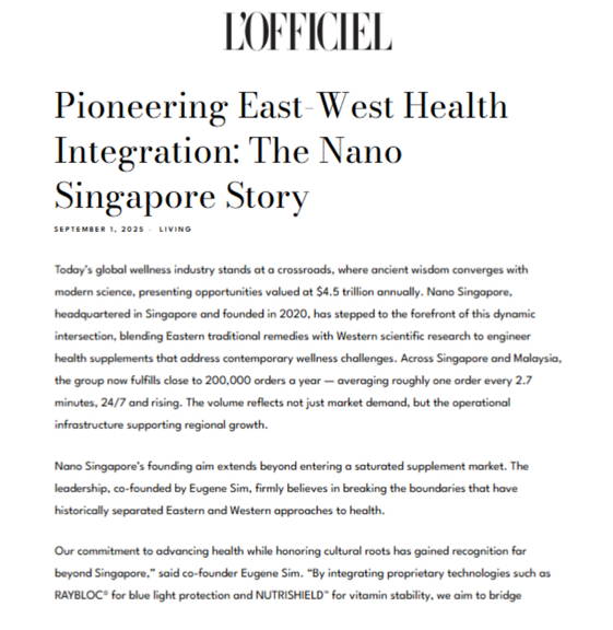 Nano Singapore Partners: PUMA