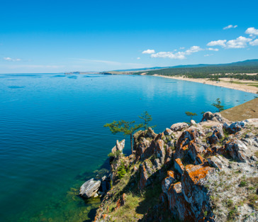 День у «славного моря», Байкал в поселке Листвянка