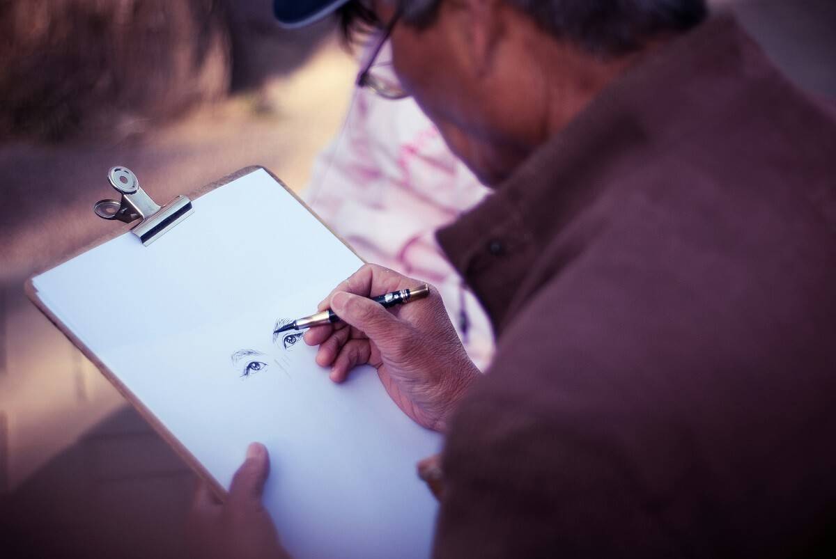 Karikatur als personalisiertes Valentinstagsgeschenk