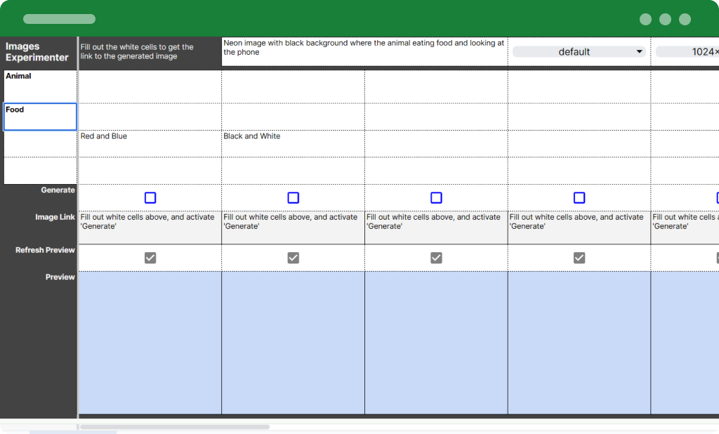Adding own parameters