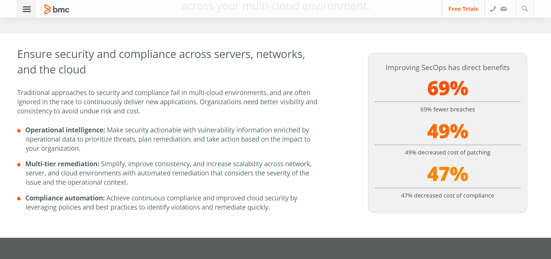 BMC Software product / service