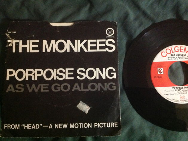 The Monkees - Porpoise Song/As We Go Along 45 Single Wi...