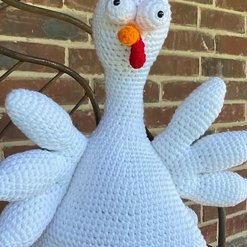 Bird Buddy Crochê Frango Amigurumi Softie Toy Padrão - Repekkah