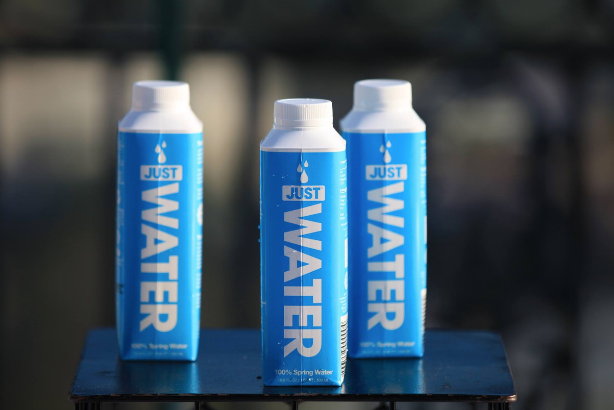 JUST Water’s 100% Recyclable Carton