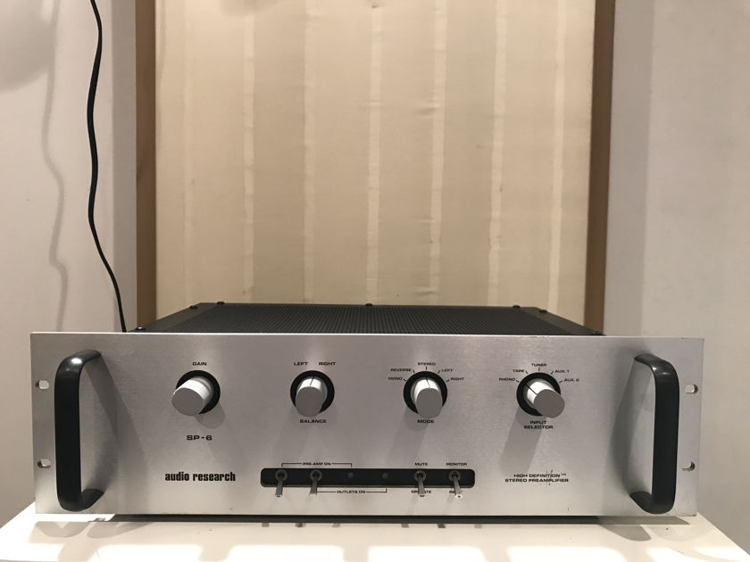Audio Research SP-6b Full Function Tubed Preamplifier