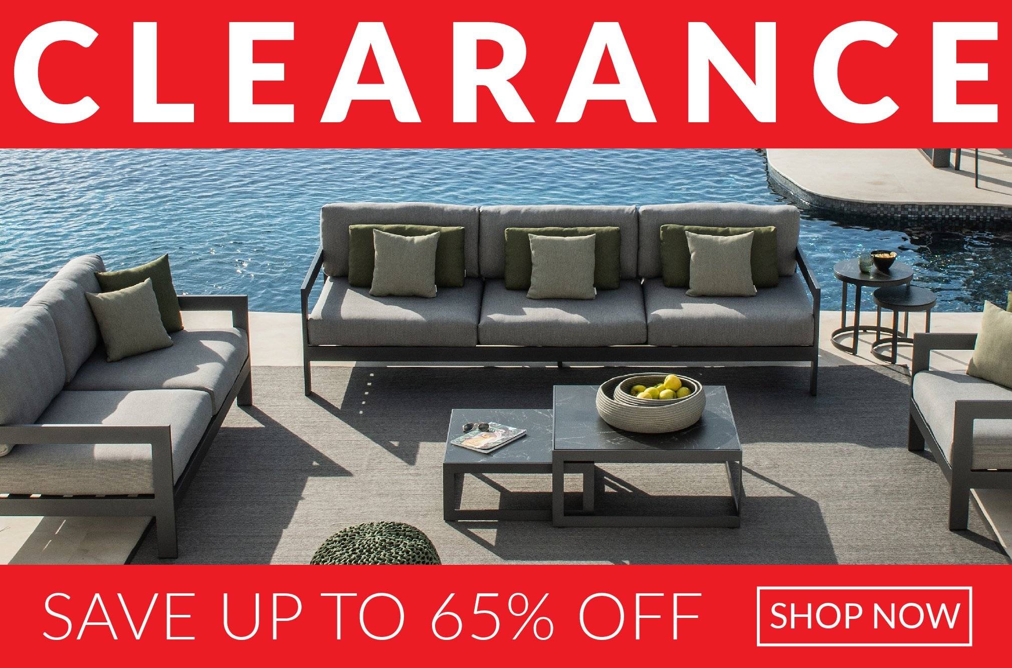 Clearance Sale on Vigo Outdoor Seating - Save up to 65% off