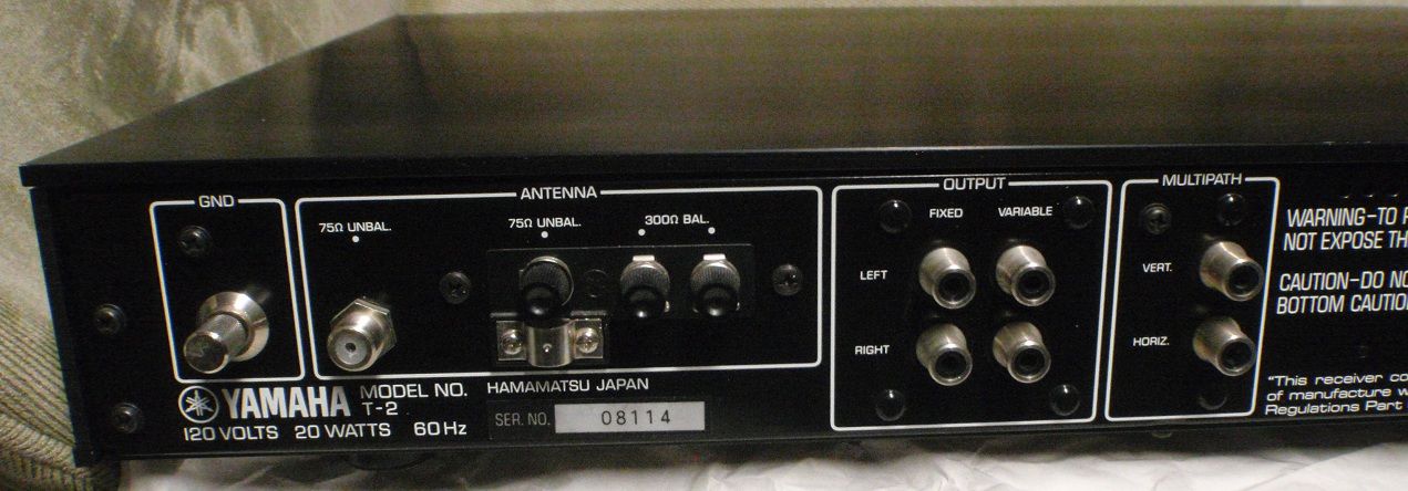 YAMAHA FM STEREO TUNER 「T-2」 Yamaha T-2 Tuner - Legendary Performance - Upgraded