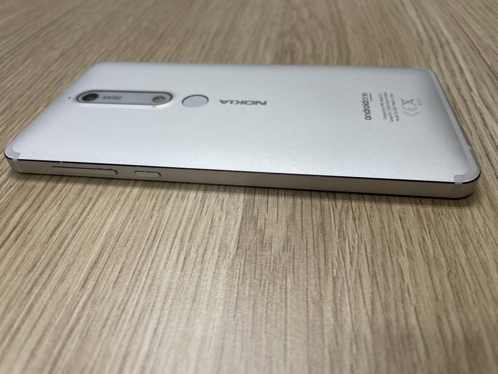 Nokia 6.1 Silver (TA-1050) Fingerprint Gyro | Unlocked & Tested - Image 3