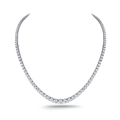 Diamond riviera necklace