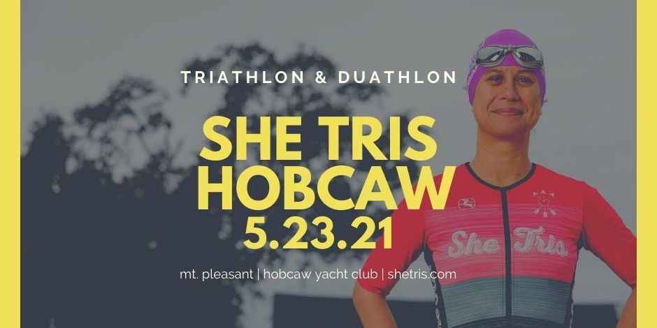 Crews Subaru She Tris Events Hobcaw Yacht Club promotional image