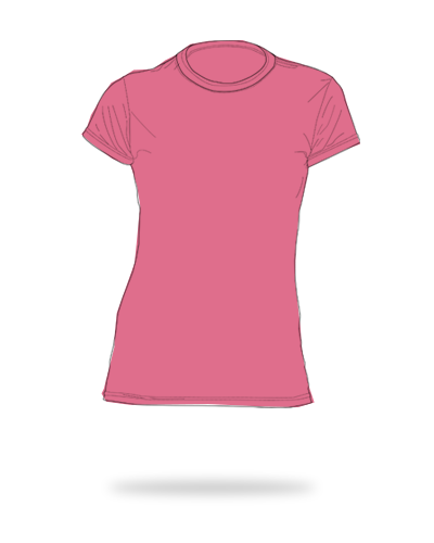 safety pink cotton polyester round neck shirts sj clothing manila philippines