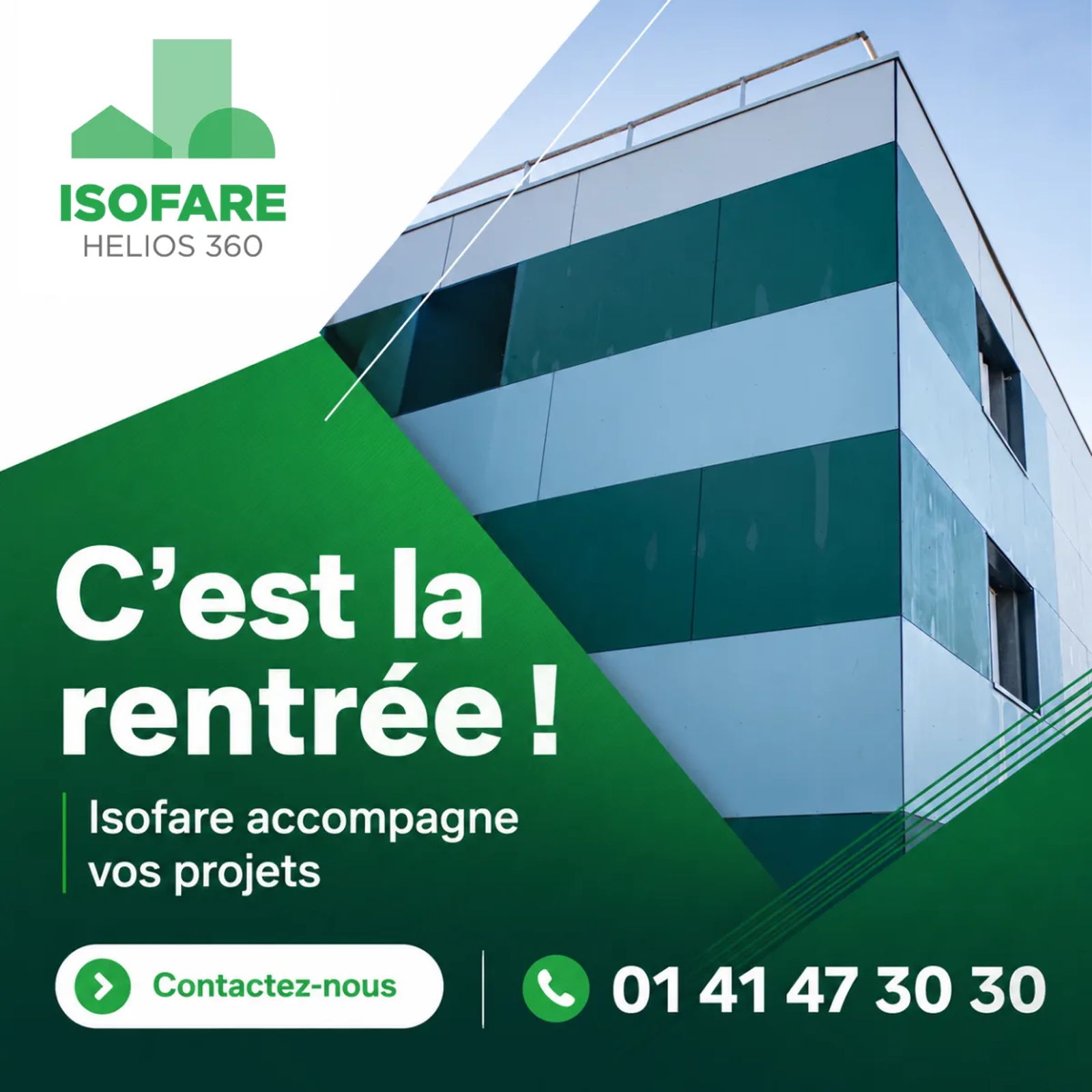 C’est la rentrée chez ISOFARE ! 🏢