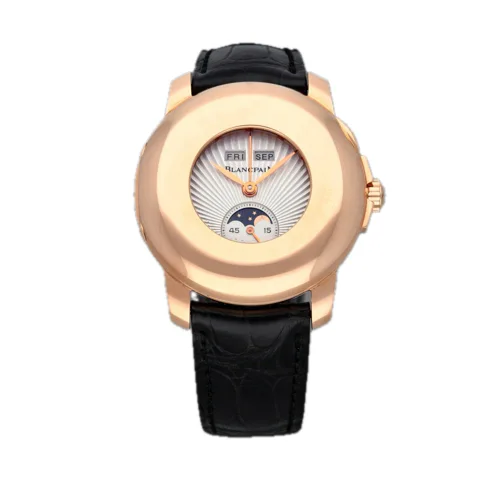 Blancpain Fifty Fathoms Bathyscaphe Half Hunter Moon Rose Gold