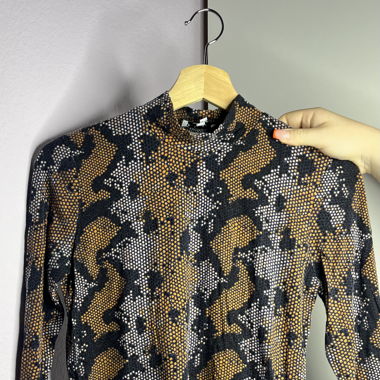 🐍 Snake Print Longarm Shirt
