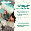 Conditions that make co-sleeping dangerous | The Milky Box 