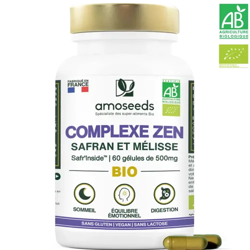 Complexe Zen Bio - Safran & Mélisse