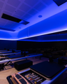 Pilates studio with RGB LED strip cove lighting by Havit at DynamiQ Wellness Centre in Canberra ACT.