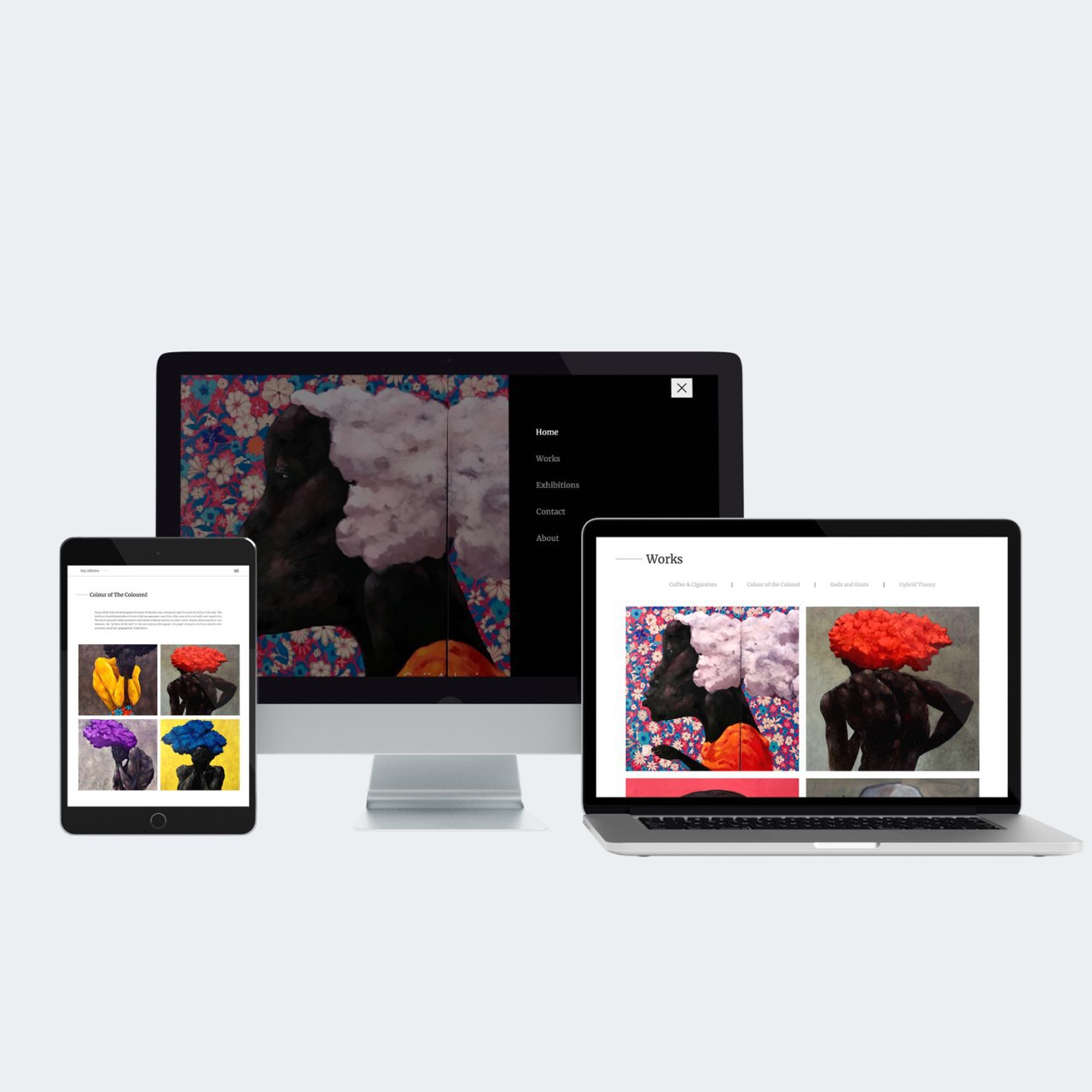 Eclectic Source Portfolio Mockup