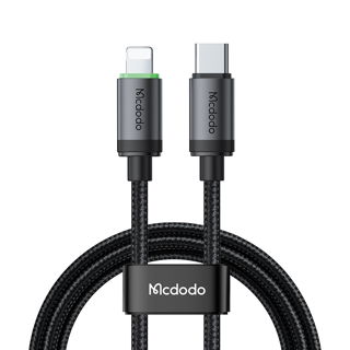 كابل ماكدودو المضيء والذكي (Mcdodo 36W USB-C to Lightning Cable)